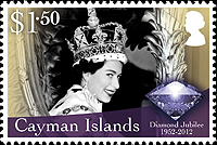 $1.50 Queen Elizabeth II gives a wide smile for the crowd from her carriage as she leaves Westminster Abbey, London after her Coronation on 6 June 1953.