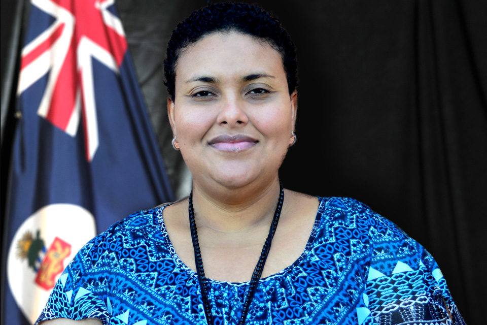 New Deputy Accountant General, Mrs. Theresa Walters Photo: Bina Mani,GIS